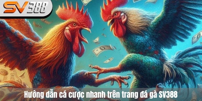 Hướng dẫn cá cược nhanh trên trang đá gà SV388