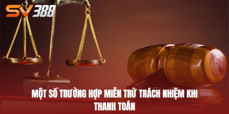 Miễn trừ trách nhiệm
