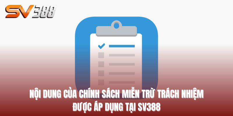 Miễn trừ trách nhiệm