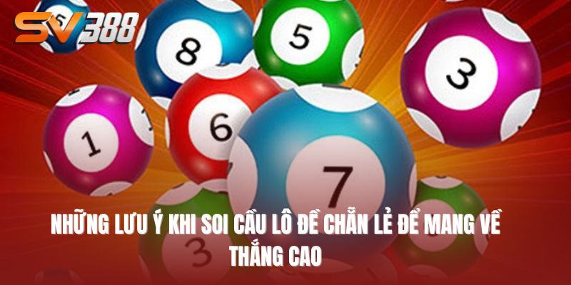 soi cầu chẵn lẻ