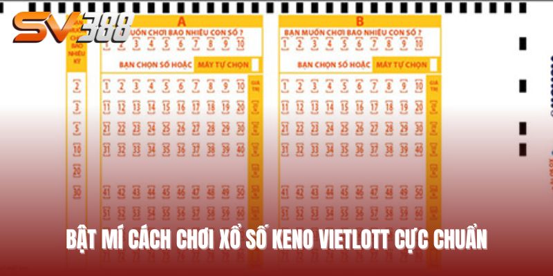 xổ số keno vietlott